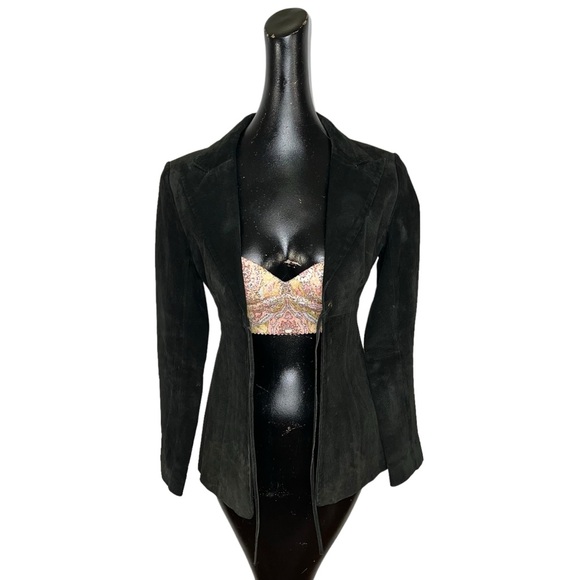 Vintage Blue asphalt leather jacket - Picture 14 of 16